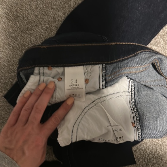 MOTHER Looker Ankle Fray Jeans - Picture 4 of 4